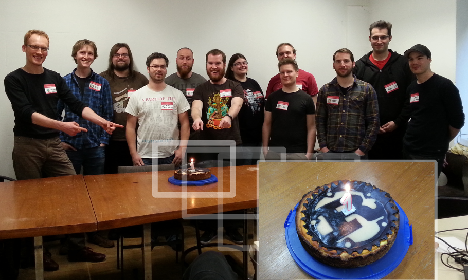The Rust Cologne/Bonn User Group wishes Rust 1.0 a Happy Birthday!